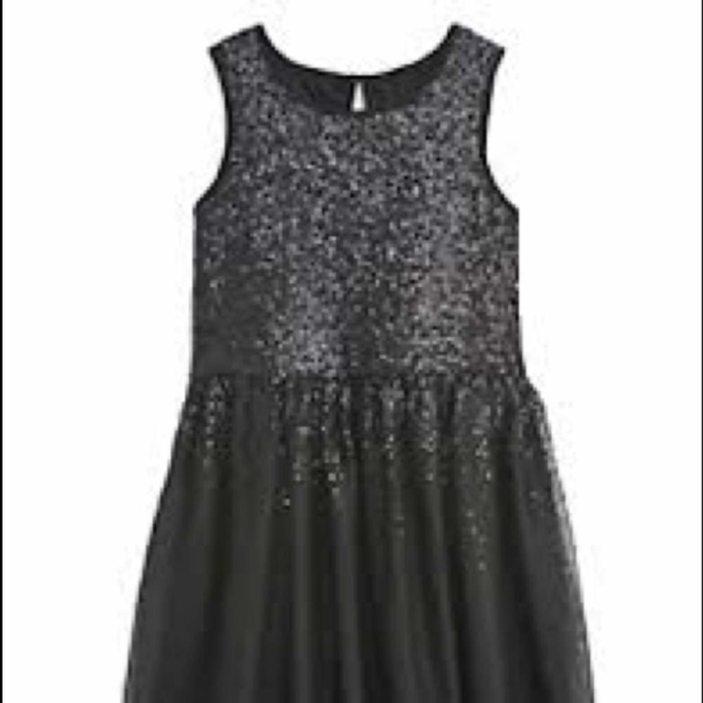 Gap girls mixed media dress